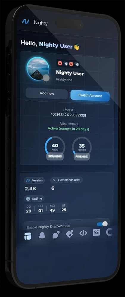 Mobile UI