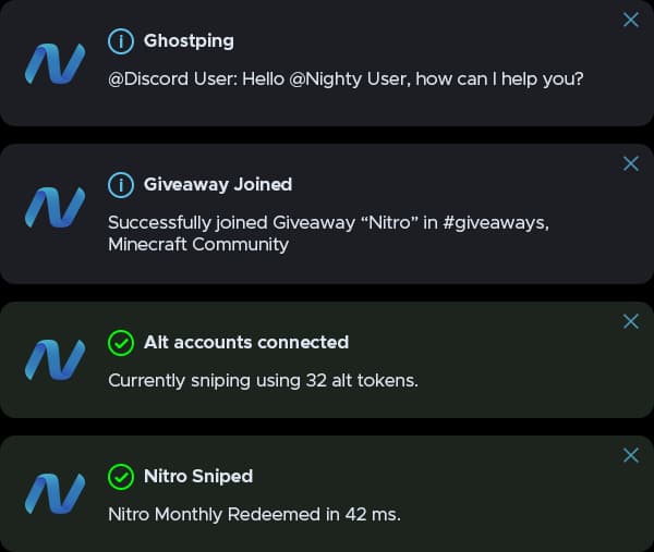 Windows Notifications